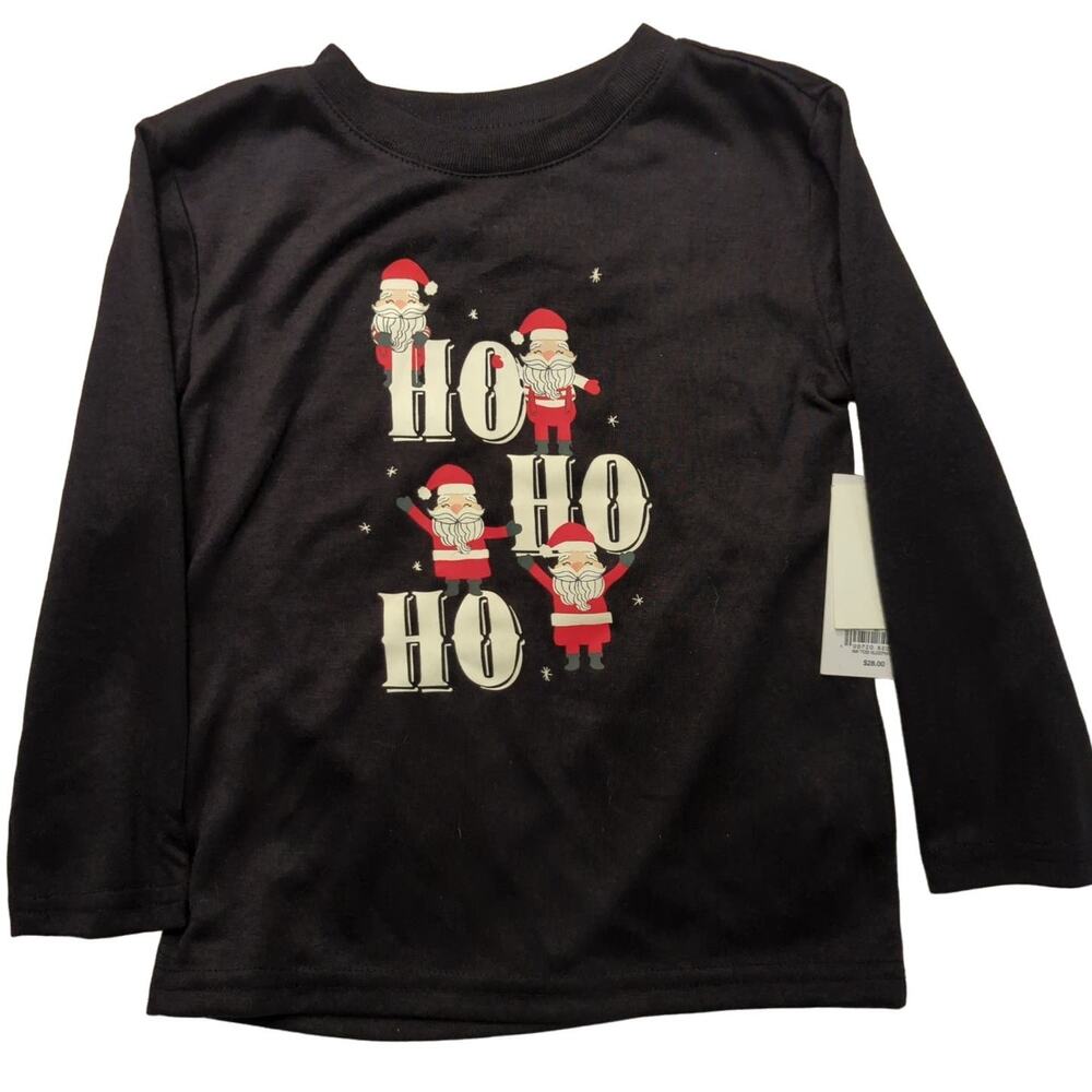 Jammies for Families Santa Top, NWT, 2T